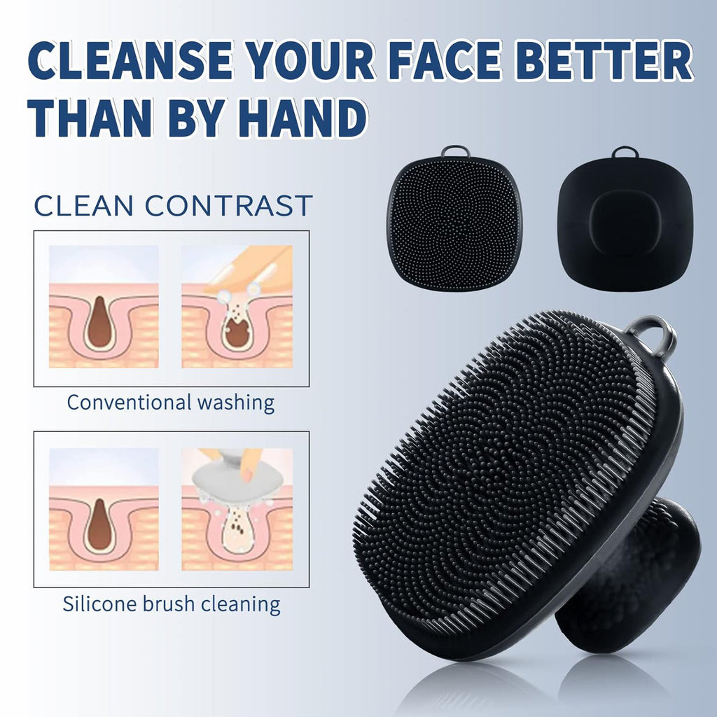 Silicone Face Cleansing Brush Gentle Exfoliating Bath Brush