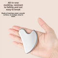 Stainless Steel Gua Sha Facial Scraping Tool for Face & Jaw — Metal Skincare Massage Board for Neck & Body