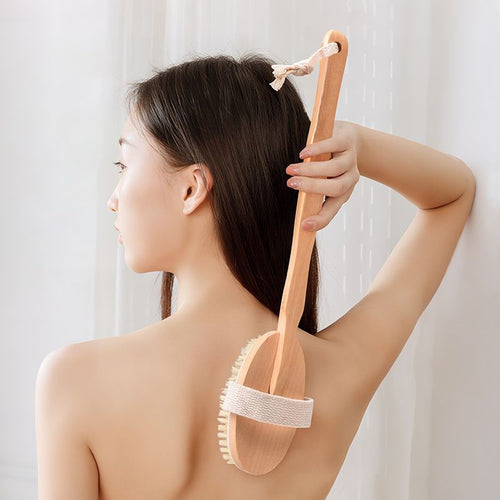 Boar Bristle Bath Body Brush